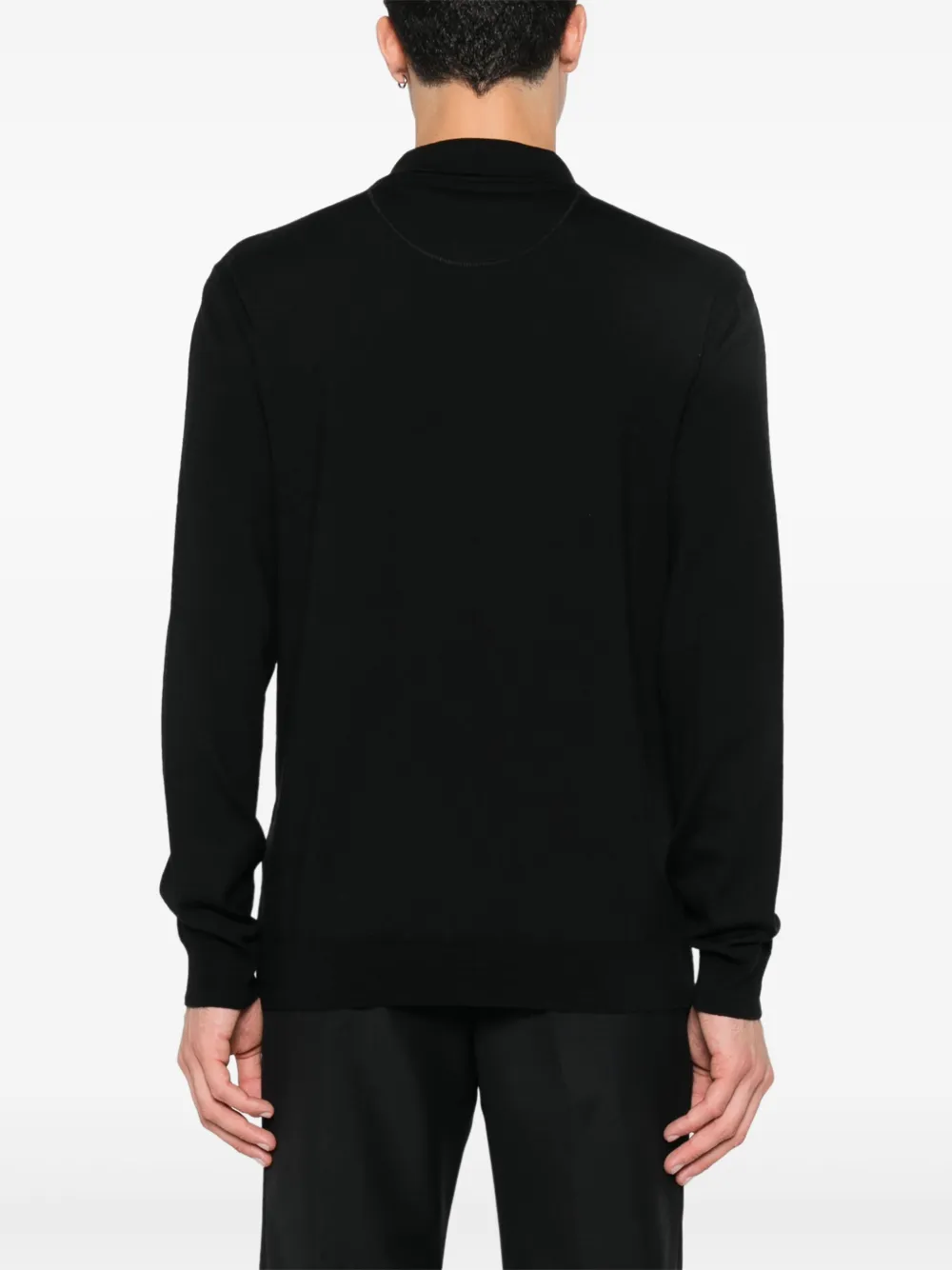 Valentino Garavani Poloshirt met VGold-detail Zwart