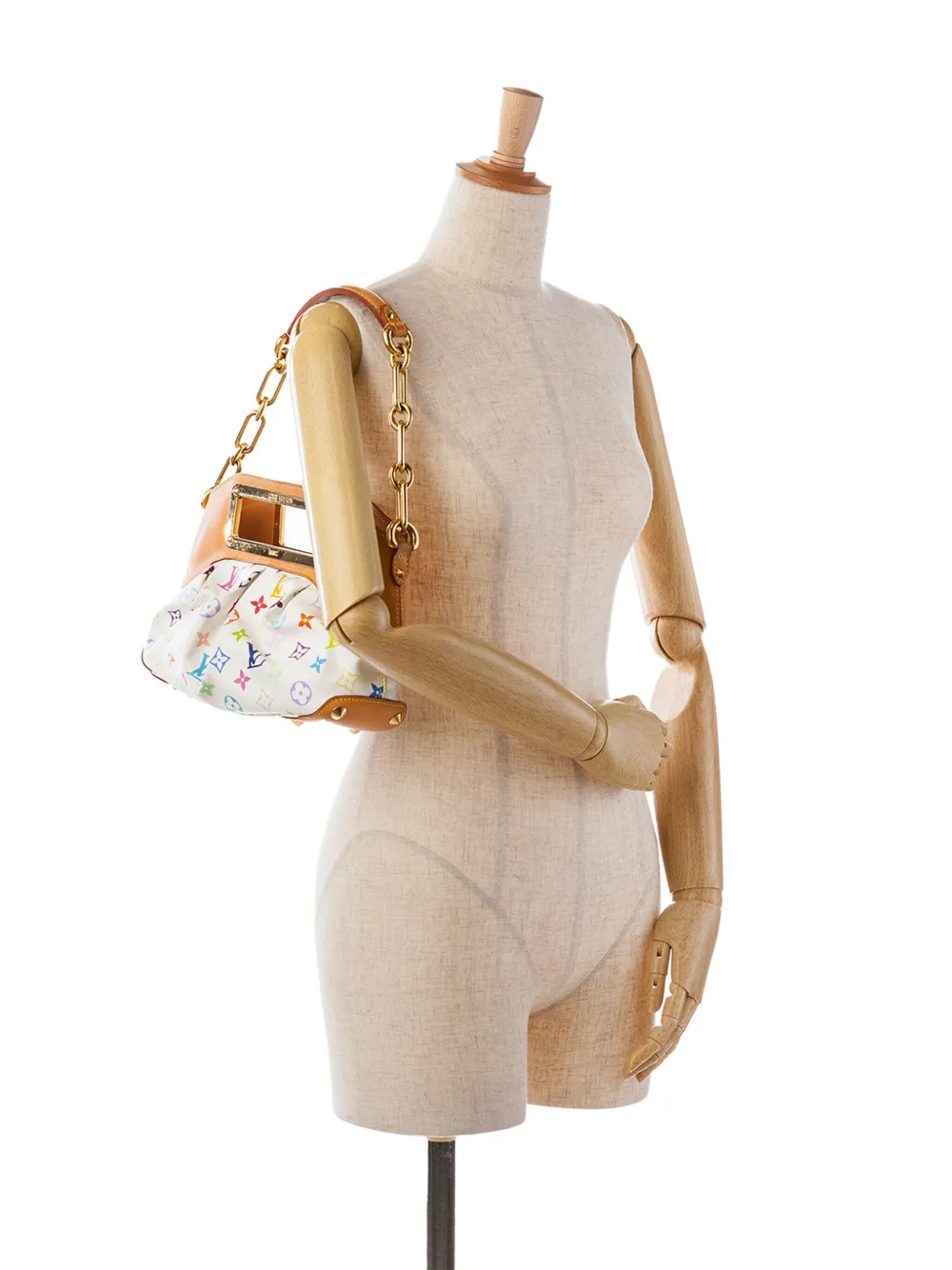 Cheap Louis Vuitton Pre-Owned 2021-2023 Monogram Multicolore Judy PM satchel WOMEN