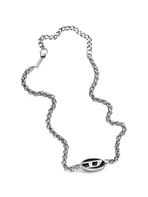 Diesel stainless steel chain necklace