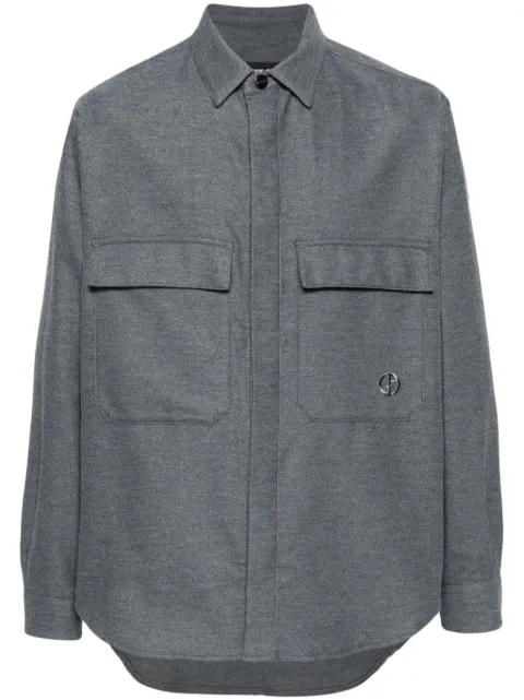 Giorgio Armani flannel overshirt