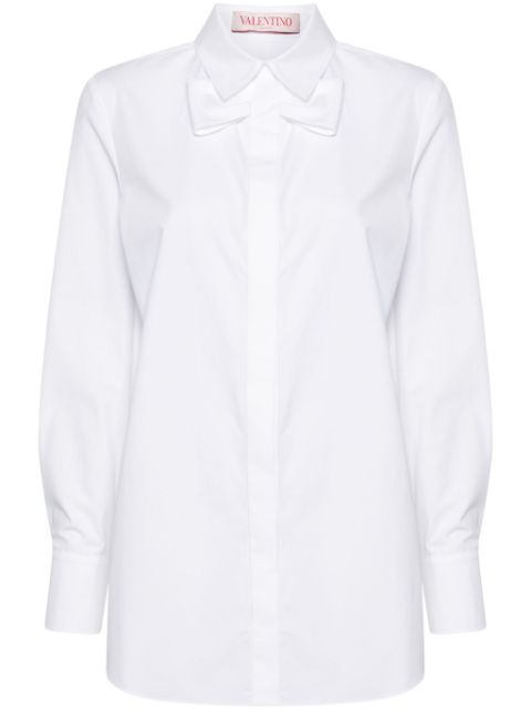 Valentino Garavani bow-detailed shirt