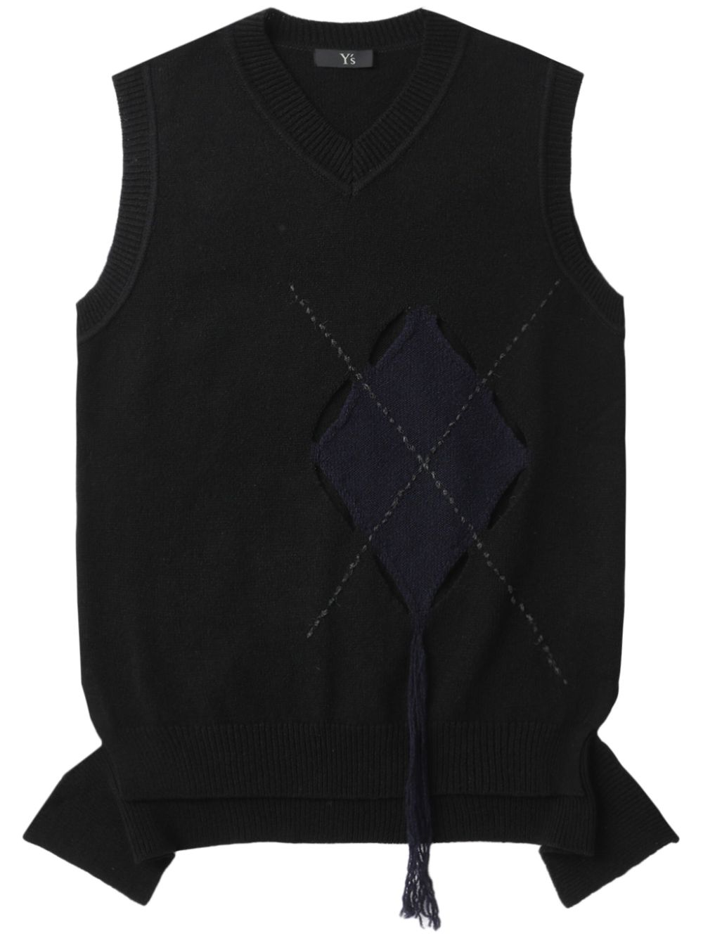 Cut-out detailing vest