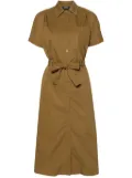 A.P.C. shirt midi dress - Green