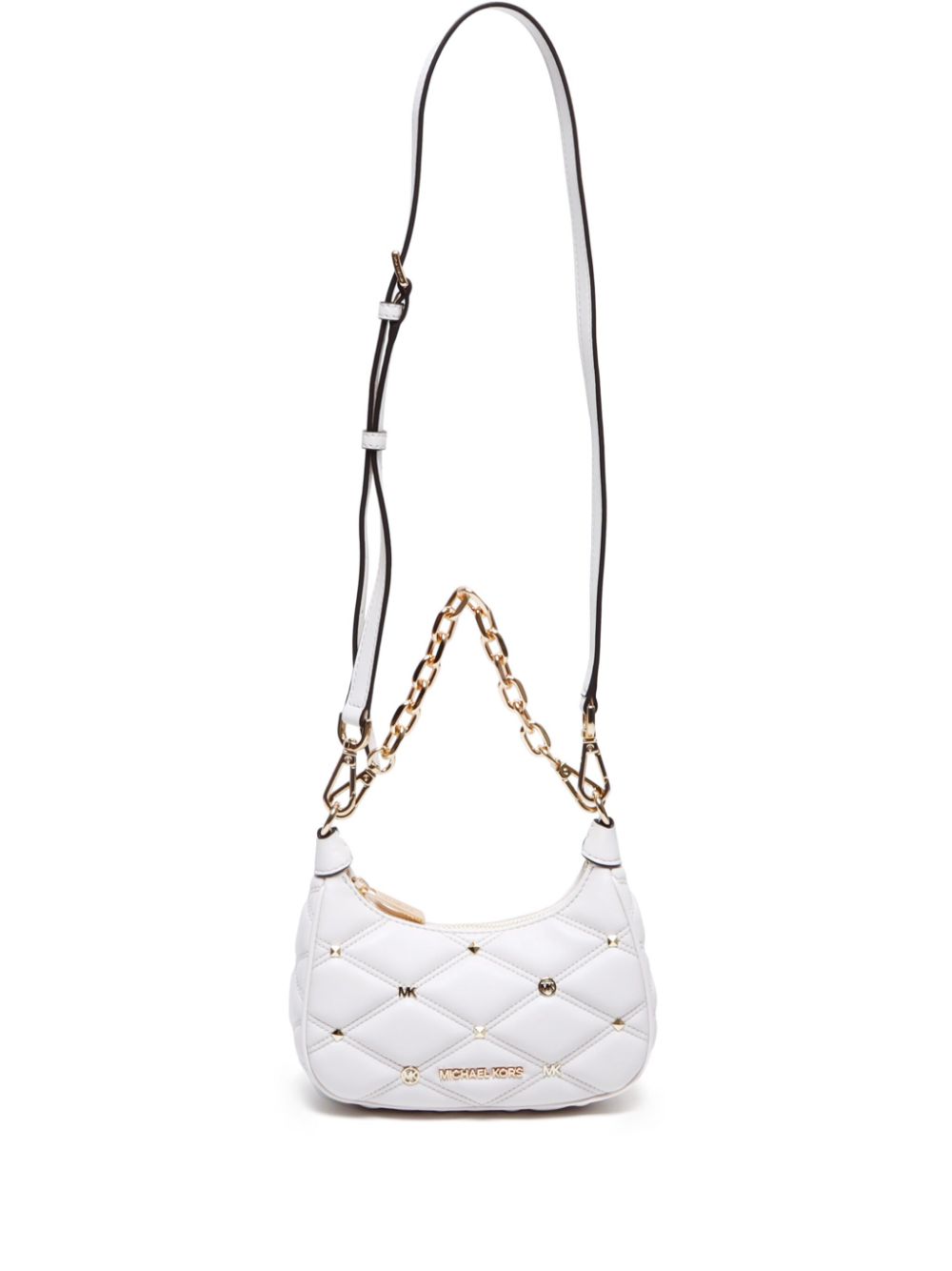 Michael Kors mini Cora shoulder bag - White