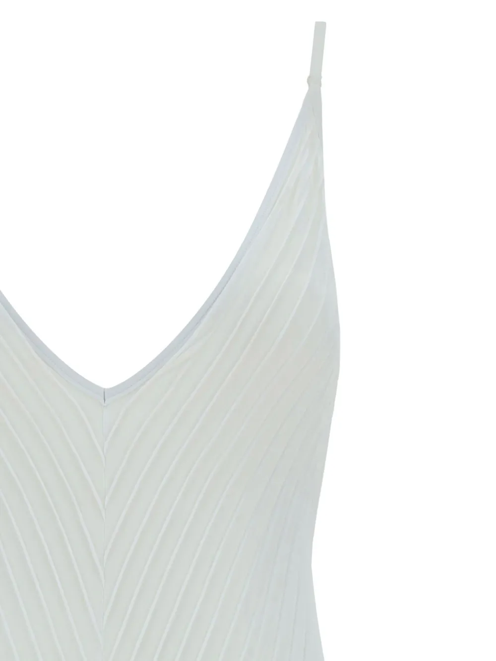 ZIMMERMANN Lightburst gesmockt badpak - Wit