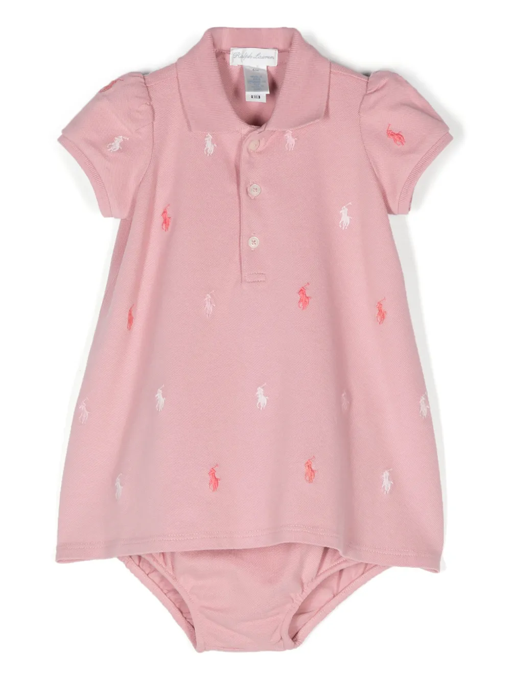 POLO RALPH LAUREN KIDS Polo Pony Dress Pink FARFETCH UK