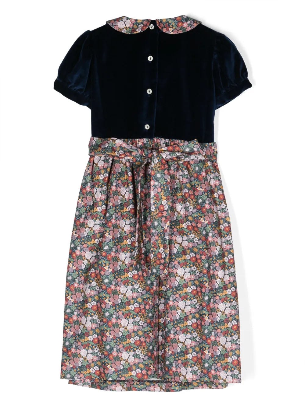 Siola Jurk met bloemenprint - Blauw