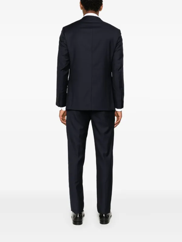 スーツ CARUSO E/STYLE Edition SET UP Caruso - Norma suit in a black wool-mohair blend