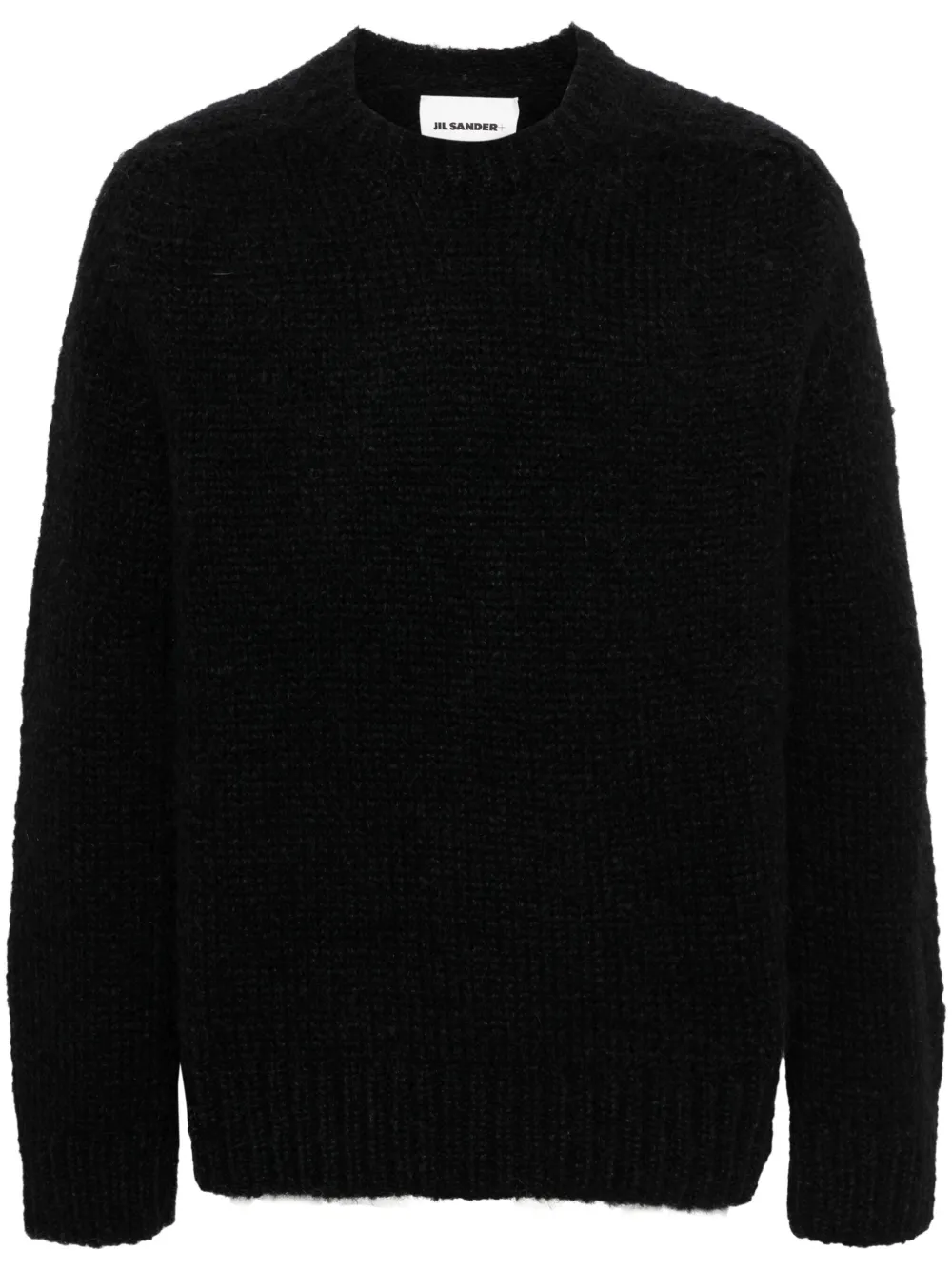 Jil Sander + crew-neck sweater – Black