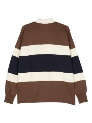 【送料&関税込】Autry Striped Polo Shirt With Logo polo_rugby_a_righe_838215_dett