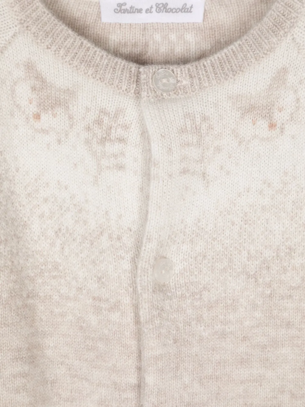 Tartine Et Chocolat Romper met patroon Beige