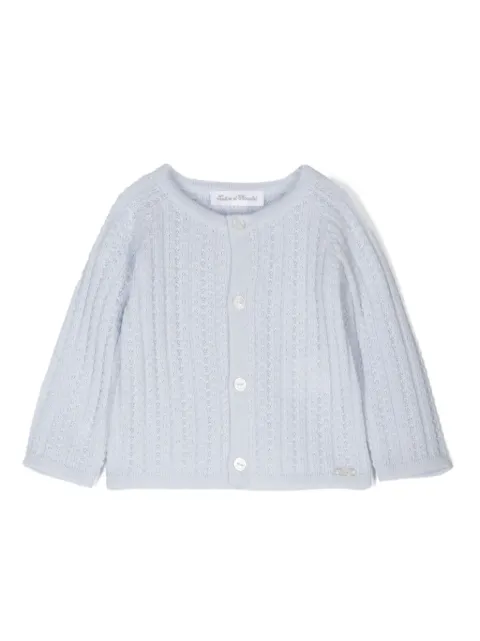 Tartine Et Chocolat logo-plaque cardigan
