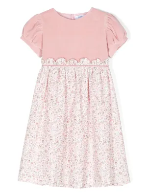 Bonpoint フローラル ワンピース | ニュートラル | FARFETCH JP