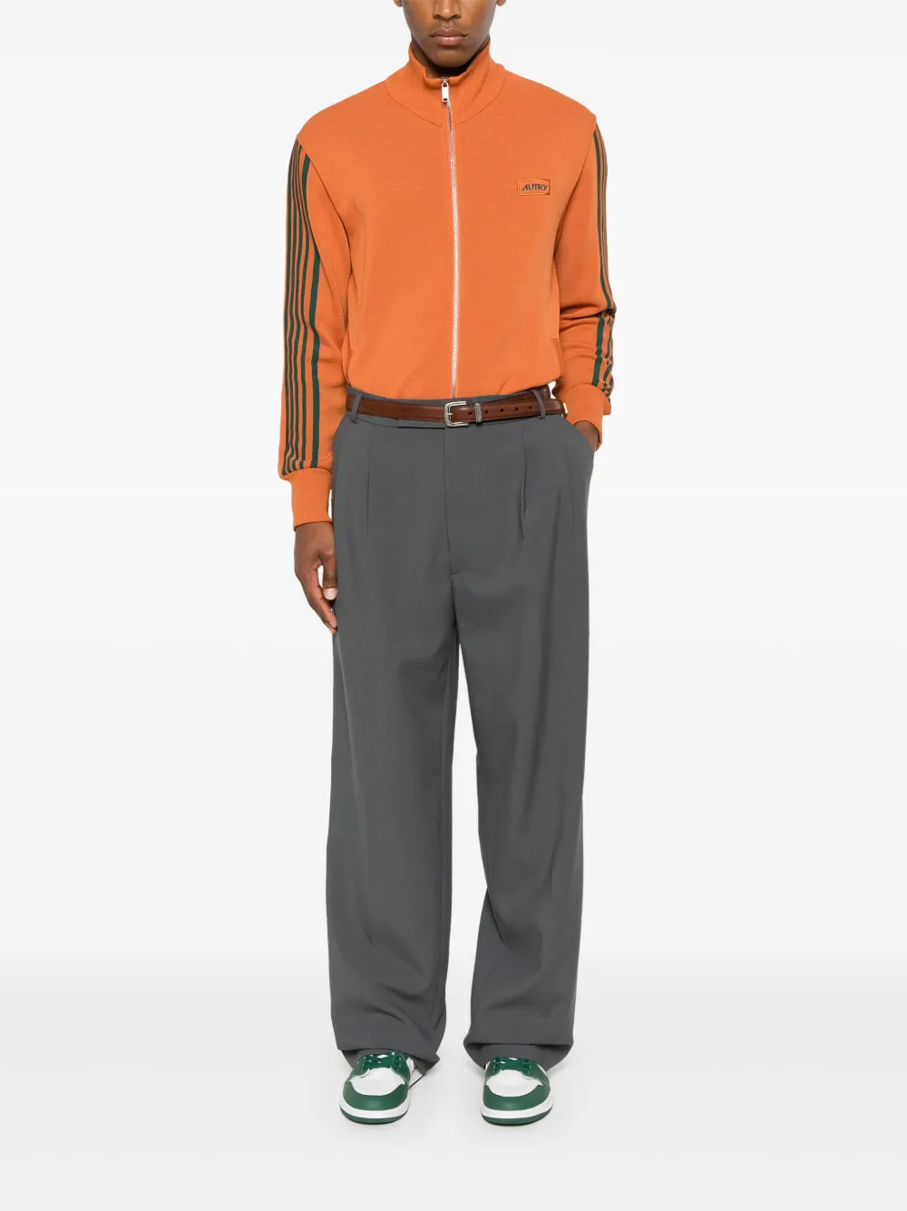 Autry Sweater met logo-applicatie - Oranje