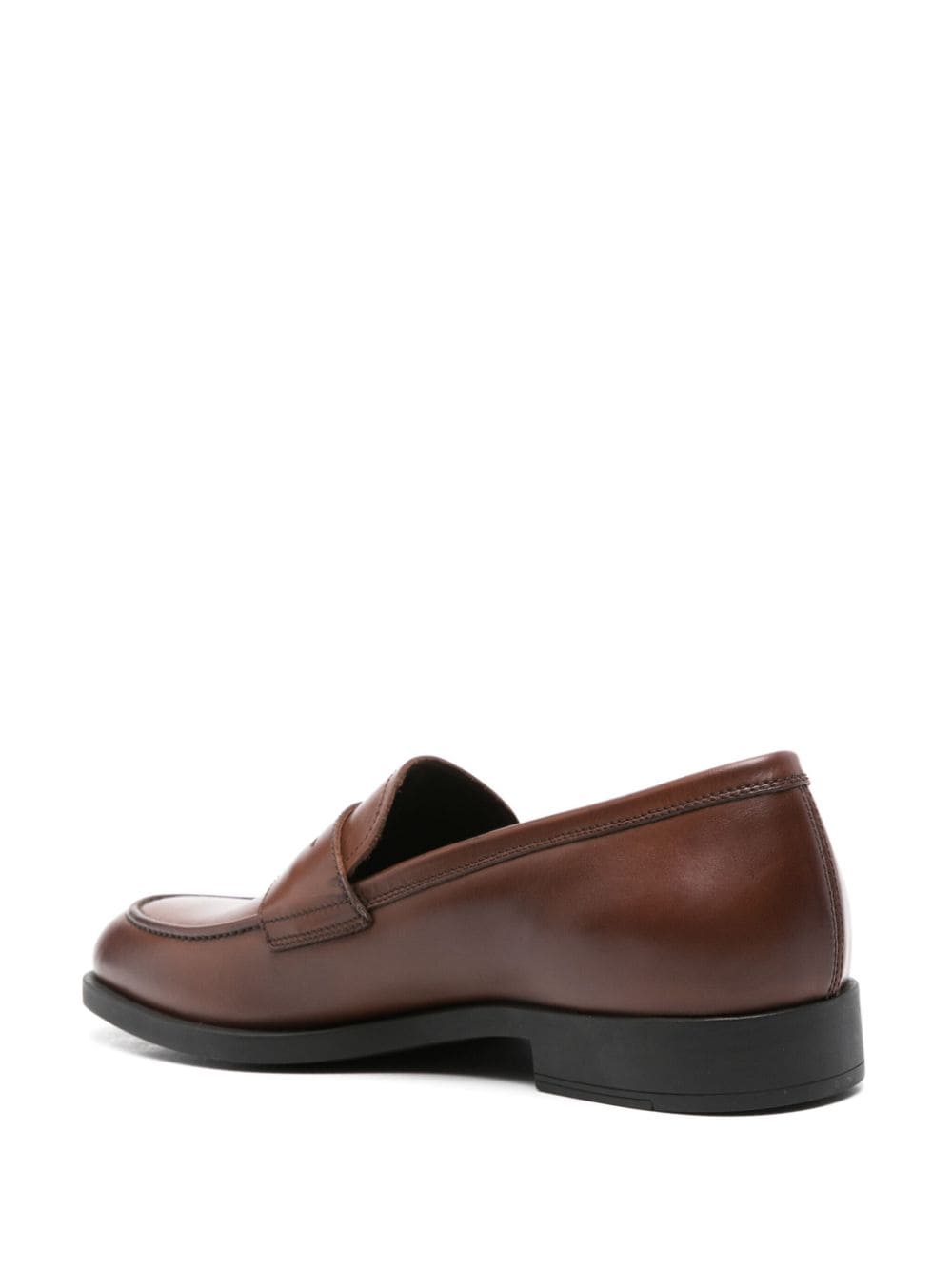 Fratelli Rossetti Leren loafers Bruin