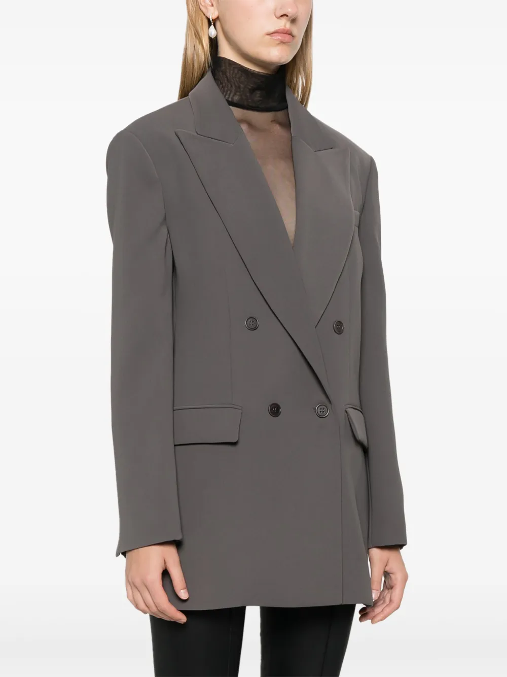 P.A.R.O.S.H. Cady blazer Grijs