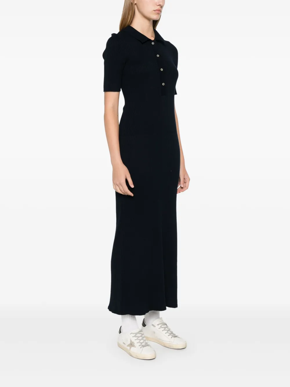 Cheap A.P.C. ribbed maxi dress Women