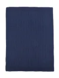 Siola cable-knit blanket - Blue