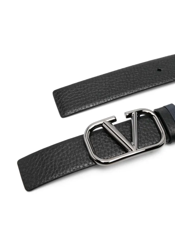 Valentino Garavani Vロゴ シグネチャー ベルト | ブルー