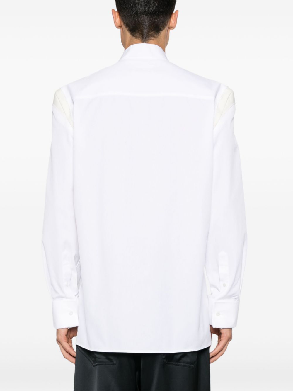 MM6 Maison Margiela unfinished-effect shirt Men