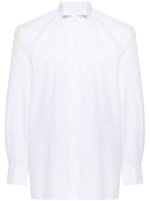 MM6 Maison Margiela unfinished-effect shirt Men