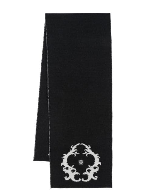 4G jacquard scarf