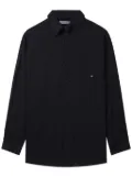 Yohji Yamamoto buttoned long-sleeve shirt - Black