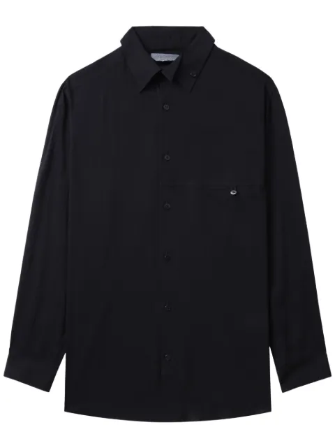 Yohji Yamamoto buttoned long-sleeve shirt 