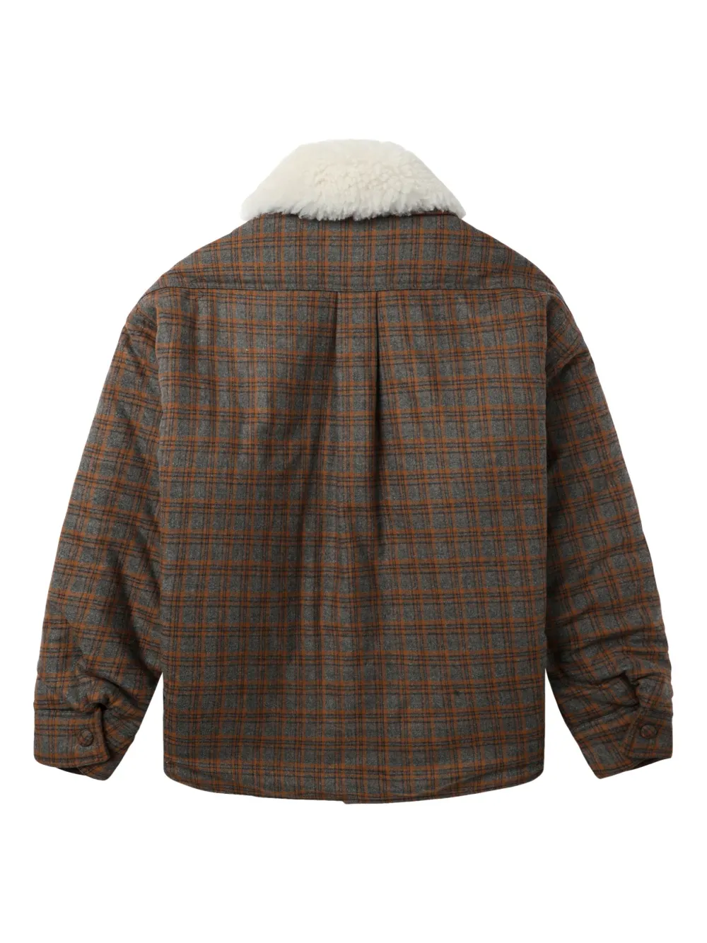 Check-Print Jacket