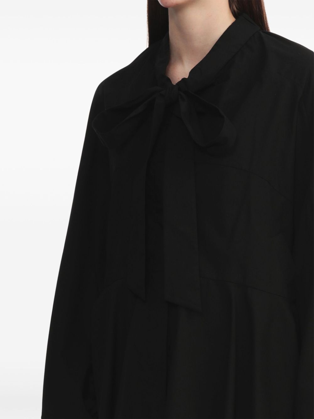 Shop Enföld Flared Blouse In Black