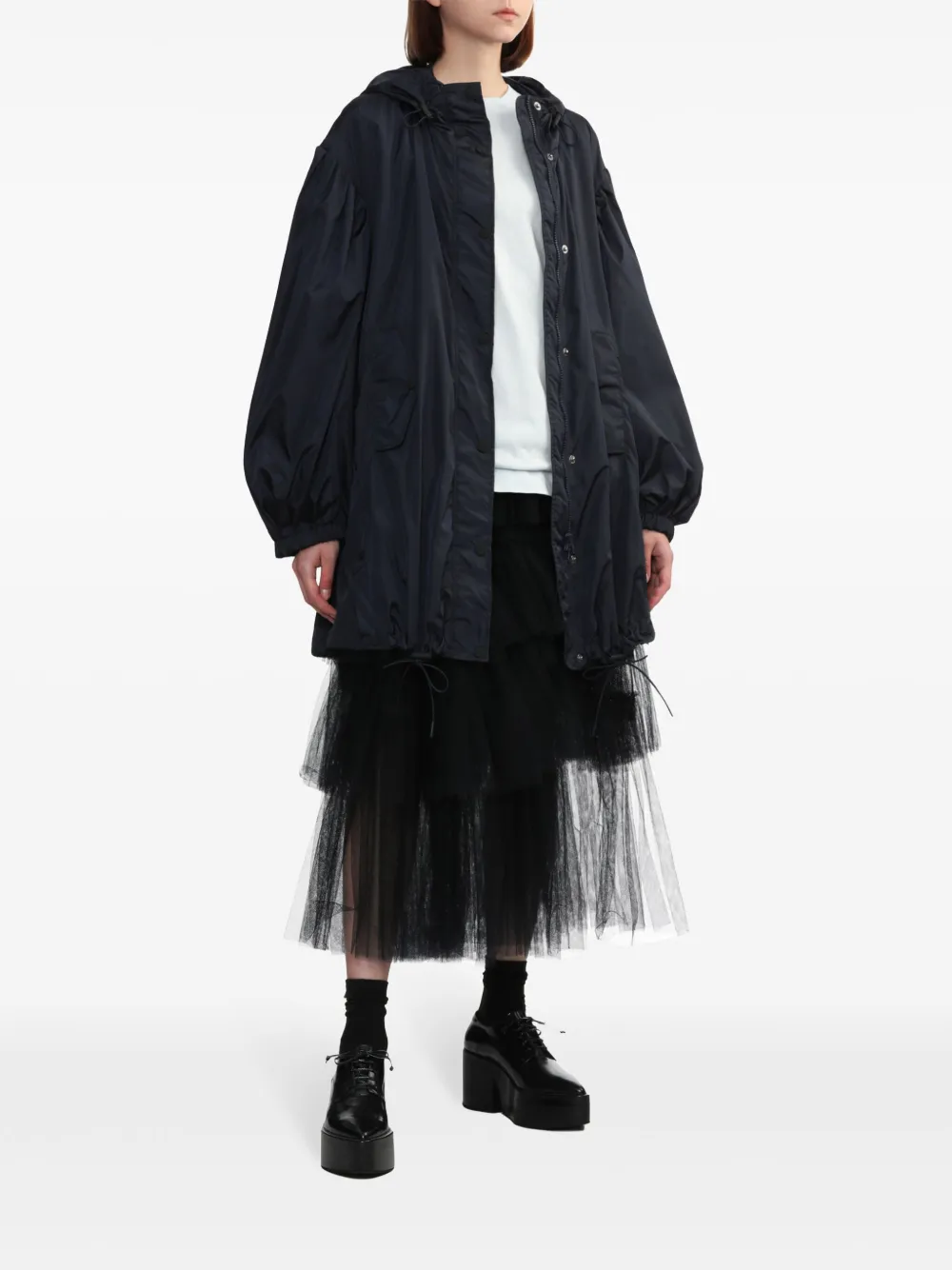 Simone Rocha T-shirt met logoprint - Blauw