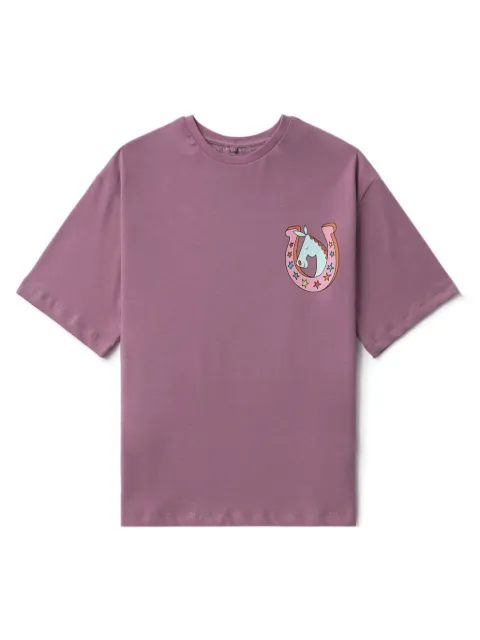 Stella McCartney Kids Horseshoe cotton T-shirt