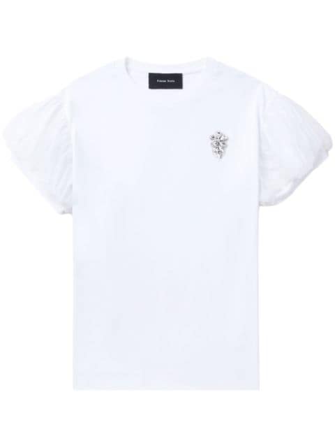 Simone Rocha crystal embellished t-shirt 