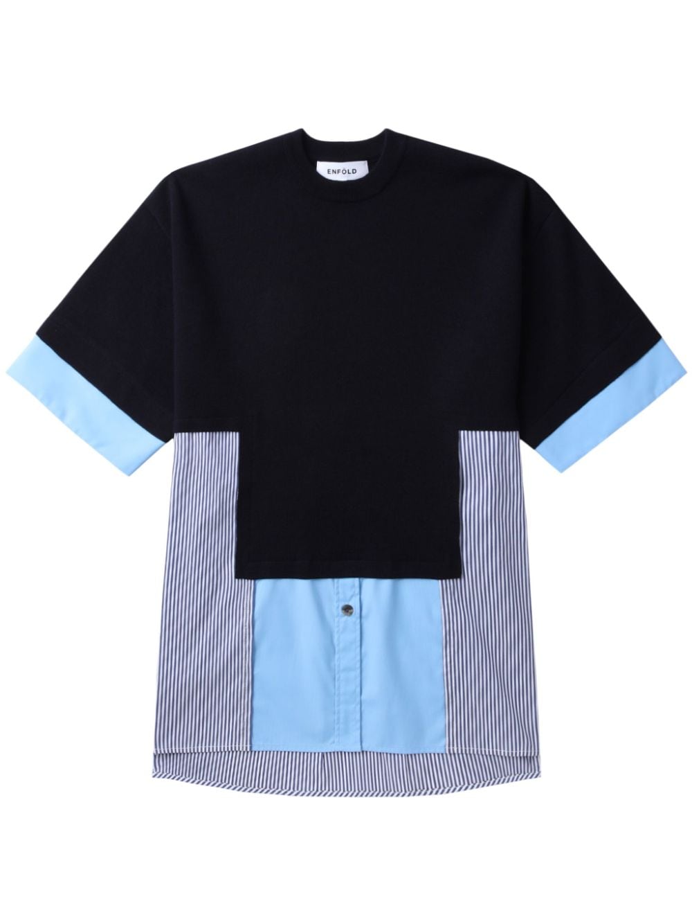 Enföld Top patchwork - Blu