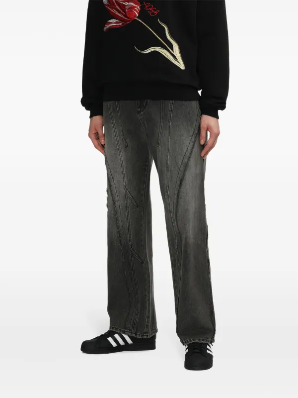 Andersson Bell - Studded Boots Cut Jeans | HBX - Globally