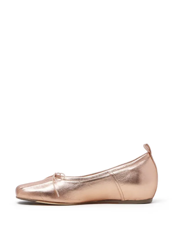 Simone Rocha Pleated Women Ballerina Shoes - Pink Simone Rocha Pleated Women Ballerina Shoes - Pink