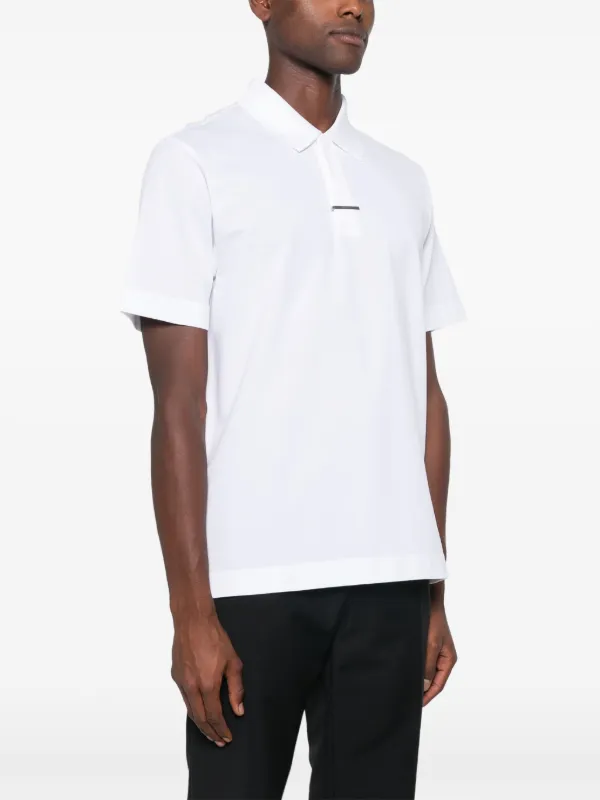 ジバンシー　ポロシャツ Givenchy ハーフジップ ポロシャツ | ブルー | FARFETCH JP
