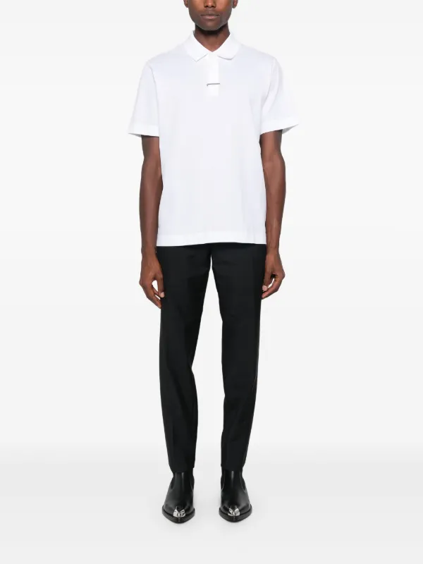 (\"l'l) 美品 GIVENCHY ジバンシー ホワイト ポロシャツ M Givenchy ポロシャツ | ホワイト | FARFETCH JP
