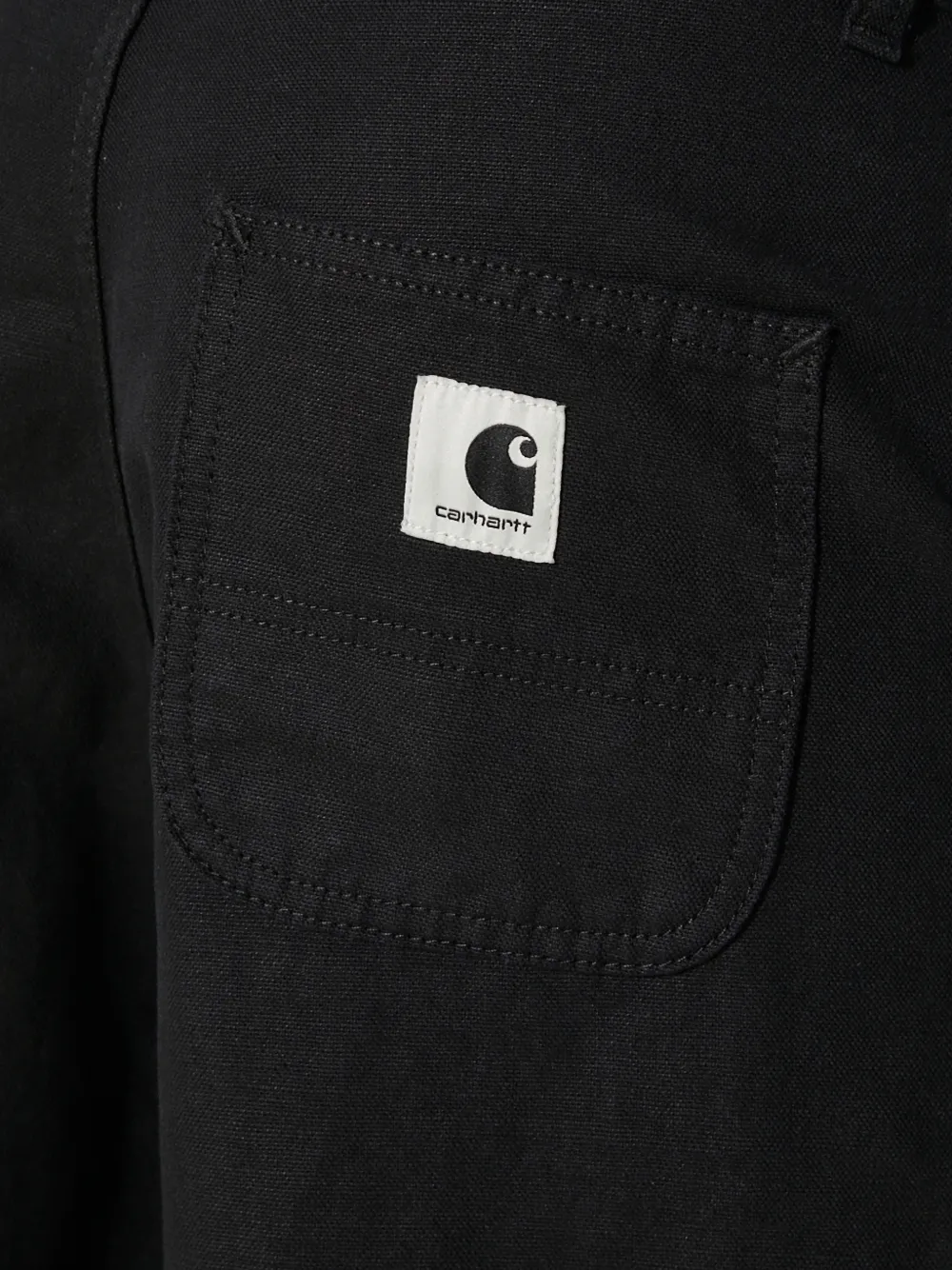 Carhartt WIP Broek met vlak Zwart