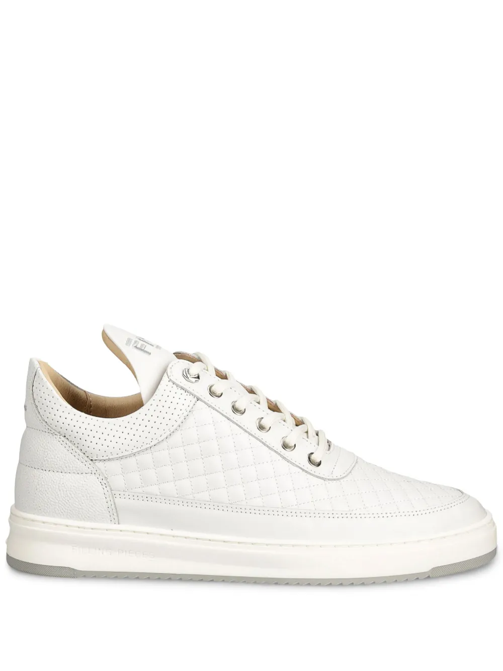 Filling Pieces leather sneakers White