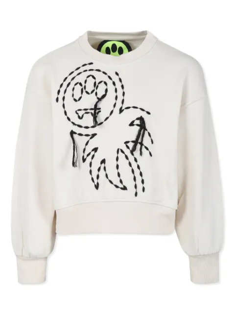 Barrow kids logo-embroidered sweatshirt
