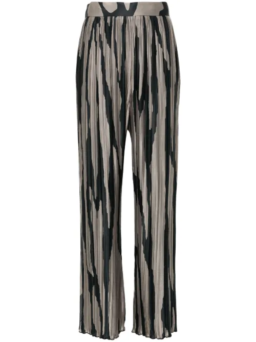 Pantalon à imprimé abstrait - Lanvin - Modalova