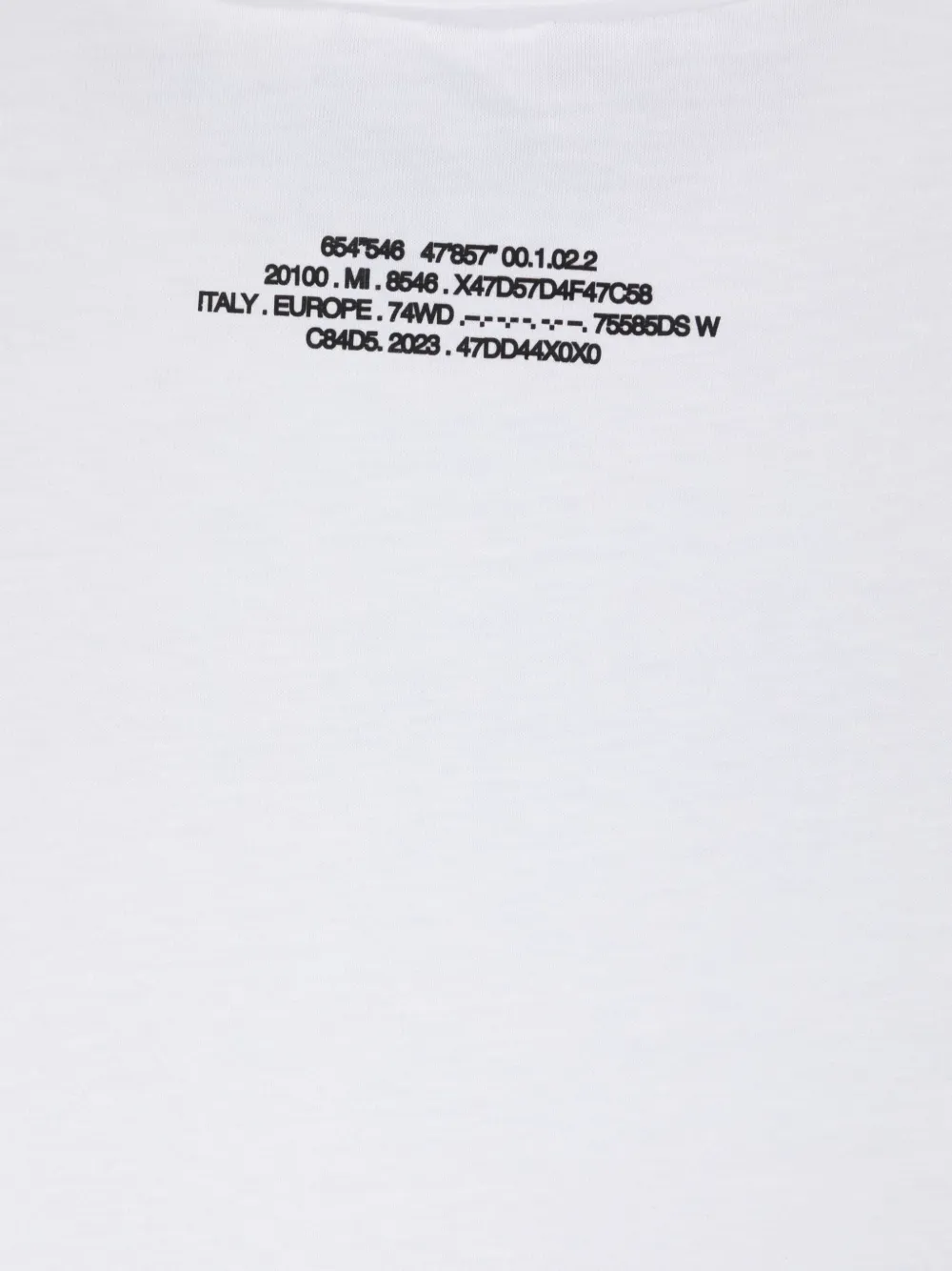 Dolce & Gabbana Kids T-shirt met logoprint Wit