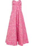 Ml Monique Lhuillier Amelia midi dress - Pink