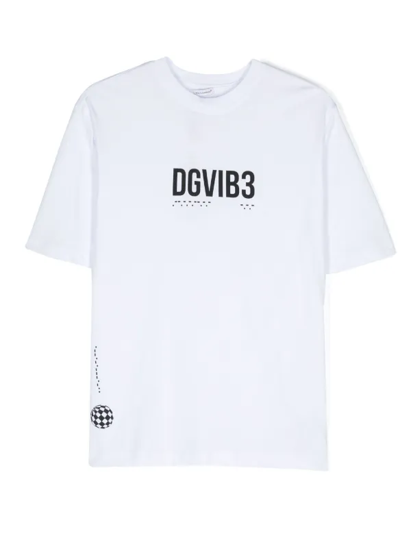Dolce & Gabbana DGVIB3 半袖 Tシャツ ホワイト DOLCE AND GABBANA】BIGセール☆DGVIB3 PATCH COTTON Tシャツ