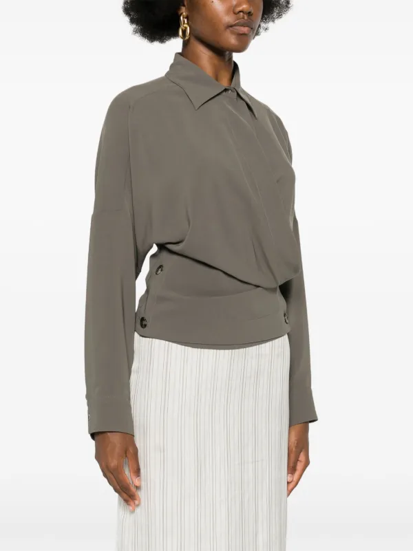 Philosophy Di Lorenzo Serafini button-detail Shirt | Green