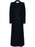 Harris Wharf London wool double-breasted coat - Blue