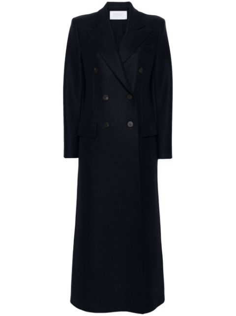 Harris Wharf London wool double-breasted coat