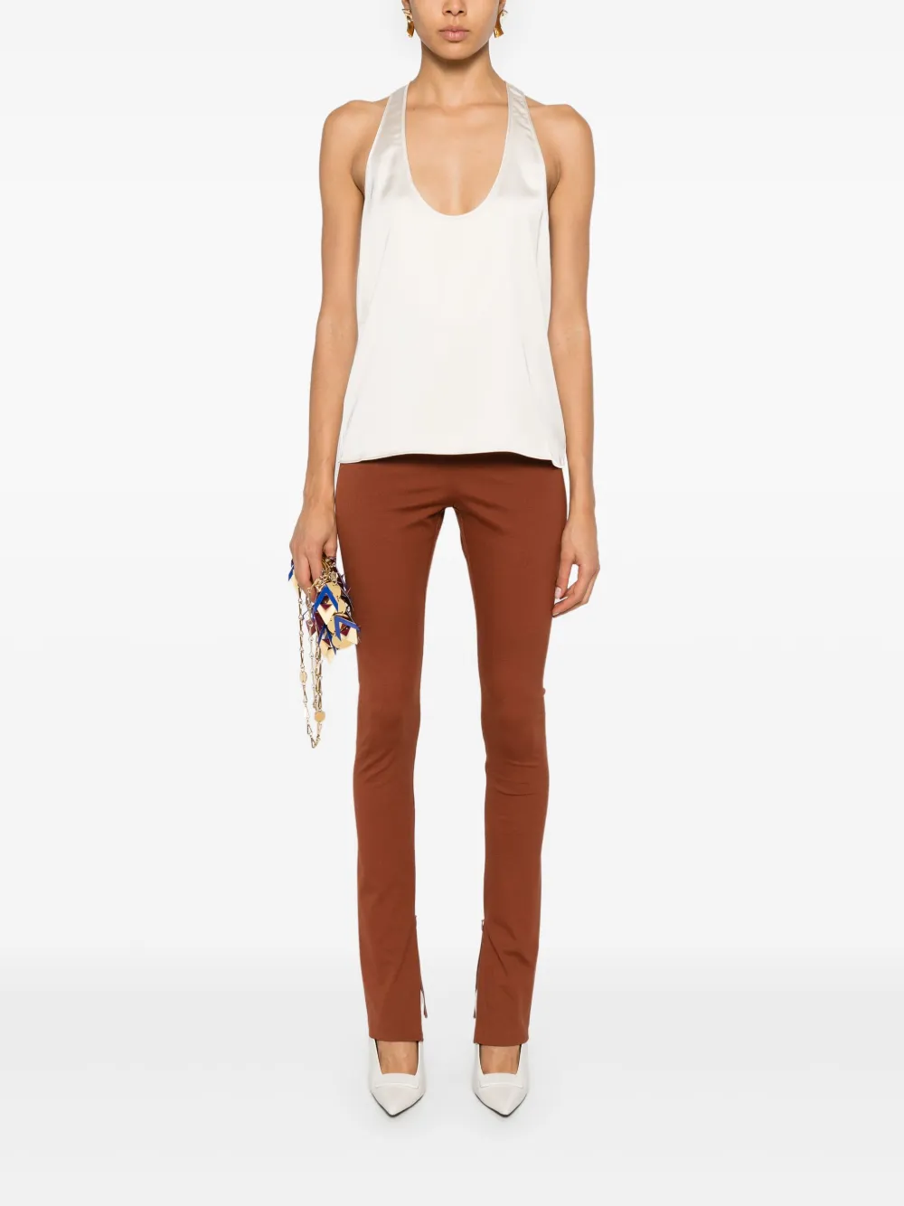 THE ANDAMANE Pura tank top - Beige