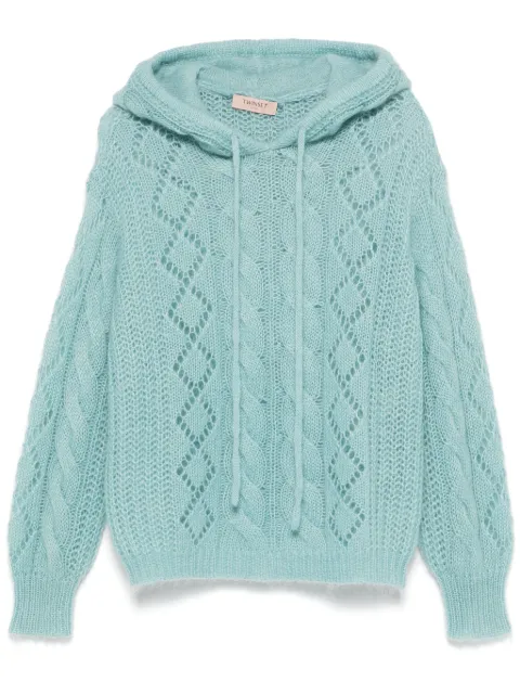 TWINSET hooded jumper